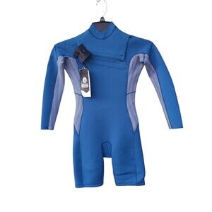 Volcom Big Boy’s Wetsuit Long Sleeve Blue Size 14 NWT Surf Swim